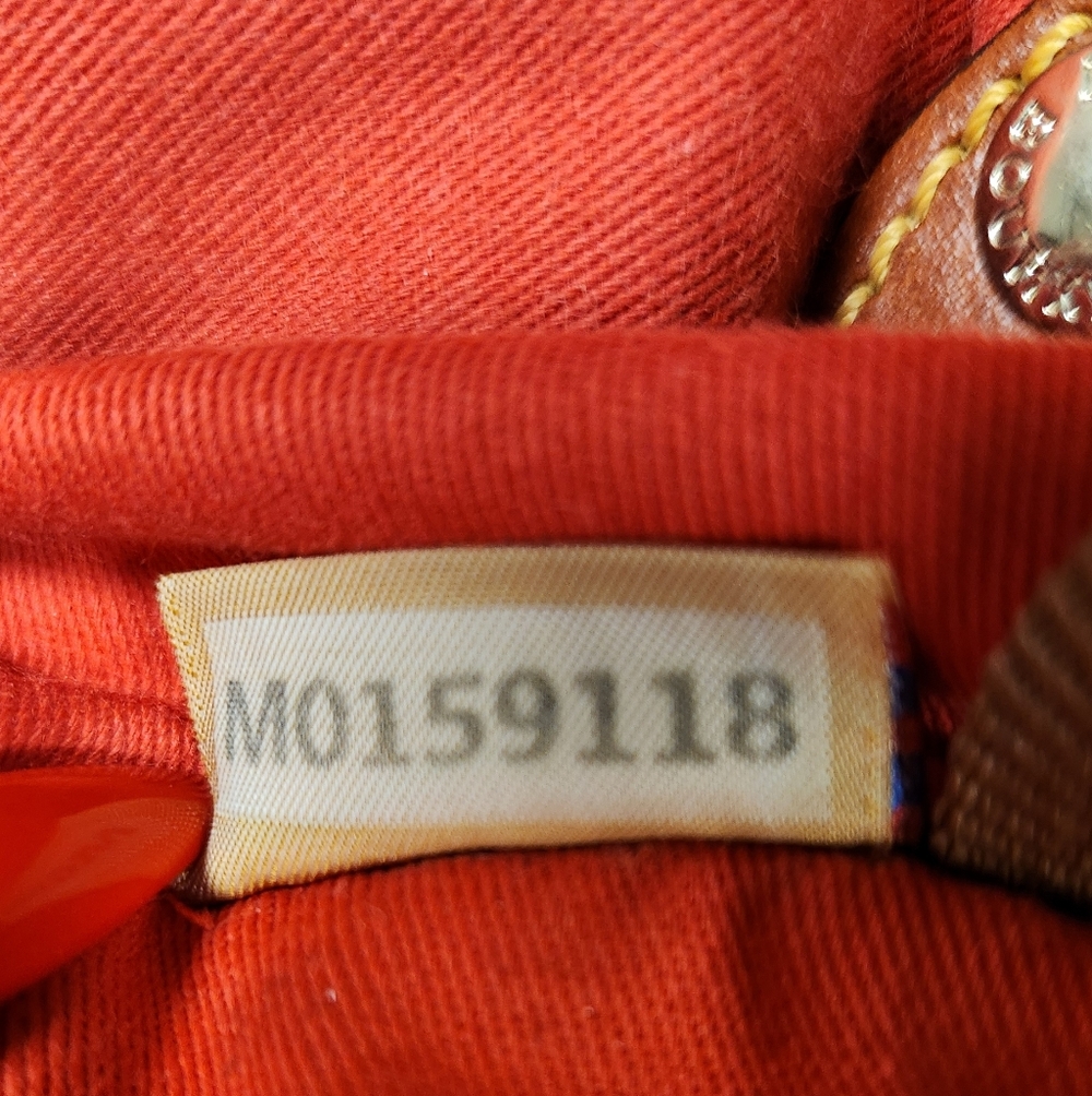 Dooney & Bourke Nylon Navy Blue Erica Shoulder Bag - Picture 11 of 12